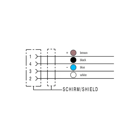 Weidmuller 1812540500 M12 Female Socket Connector SAIL-M12BG-4S5.0U — General Accessories