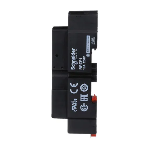 Schneider Electric RPZF1 Zelio, plugin relay socket, mixed contact, 16 A, 250 V, screw clamp, for RPM1 relays — Accesorios generales