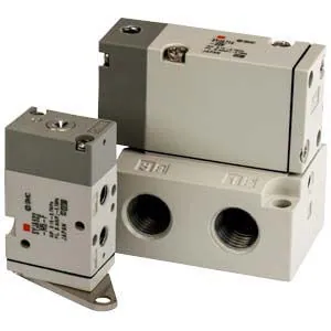 SMC SYJA512-M5 SYJA500 & 700, 3-Port Air Operated Valve, SYJA512-M5 — Solenoid & Servo Valves