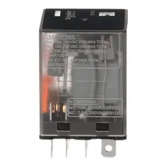 Schneider Electric 783XCXCL-120A Power relay, SE Relays, 15A, 3PDT, 120 VAC, clear cover with LED indicator — Akcesoria ogólne