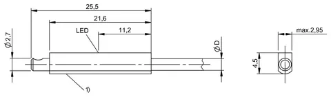 Balluff BMF003U For different groove shapes with position-maintaining holding angles — Proximity & Inductive Sensors