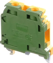 ABB 1SNK505210R0000 ZS4-D2 Screw Clamp Terminal Block - Double Deck - Grey — General Accessories