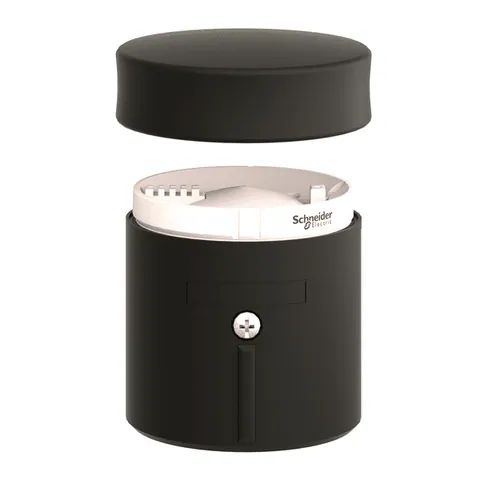 Schneider Electric XVBC21B Base unit with cover, Harmony XVB Universal, side cable entry, plastic with glass reinforced, black, 70mm, AS-Interface connection — Allgemeines Zubehör