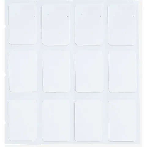 Brady Corporation THT-68-499-10 Nylon Cloth Labels, 0.75" H x 0.5" W, Roll of 10000 Labels, White — Allgemeines Zubehör