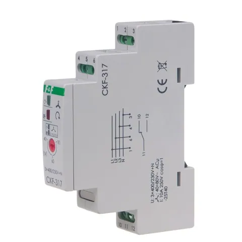 F&F CKF-317 Phase Sequence and Loss Sensor CKF-317 — Contactors & Relays