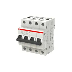 ABB S204-D50 S204-D50 Miniature Circuit Breaker - 4P - D - 50 A — Power Supply