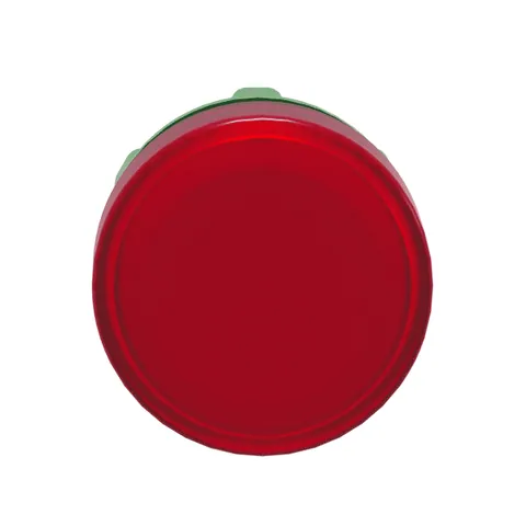 Schneider Electric ZB5AV043 Head for pilot light, Harmony XB5, plastic, red, 22mm, universal LED, plain lens — Switches & Modular Apparatus