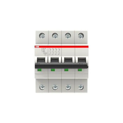 ABB 2CDS274001R0504 S204M-C50 Miniature Circuit Breaker - 4P - C - 50 A — General Accessories