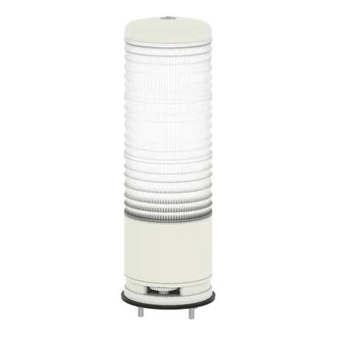 Schneider Electric XVC6B35SK Monolithic Tower Light, Harmony XVC, 60mm Diameter, Red Orange Green Illuminated Units, Base Mounting, Steady or Flashing, Buzzer, IP54, 24V AC/DC — General Accessories
