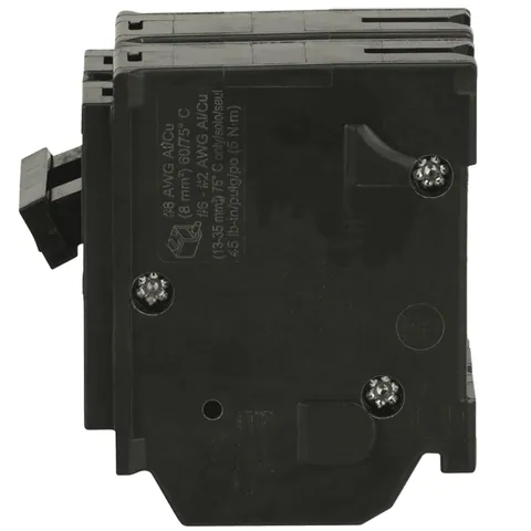 Schneider Electric HOM250 Mini circuit breaker, Homeline, 50A, 2 pole, 120/240VAC, 10kA AIR, standard type, plug in, UL — General Accessories