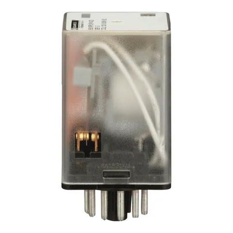 Schneider Electric 8501KPR13P14V20 Plug in relay, Type KP, tubular, 1 HP at 277 VAC, 10A resistive at 120 VAC, 11 pin, 3PDT, 3 NO, 3 NC, 120 VAC coil — Accesorios generales