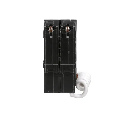 Schneider Electric HOM240GFI Homeline Miniature Circuit Breaker, 40A, 2 Pole, 120/240VAC, 10kA AIR, Ground Fault Class A, Plug-in Mounting — General Accessories