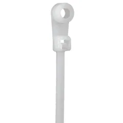 Panduit PLC1M-S4-M Locking Clamp Tie, PA6.6, M2.5, 4.3"L, 18lb, PK1000 — Industrial Cables & Wires