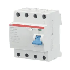 ABB 2CSF204001R1400 F204 AC-40/0.03 Residual Current Circuit Breaker 4P AC type 30 mA — Power Supply