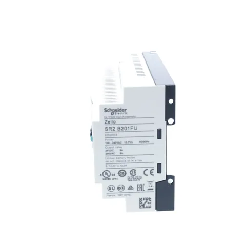 Schneider Electric SR2B201FU relé inteligente compacto, Zelio Logic SR2 SR3, 20 IO, 100 a 240 V CA, reloj, pantalla — PLC
