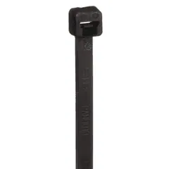 Panduit PLT2S-M20 Pan-Ty® PLT2S-M20 Cable Tie, Black, PA6.6, 7.4"L, 50lb, PK1000 — Connectors & Plugs