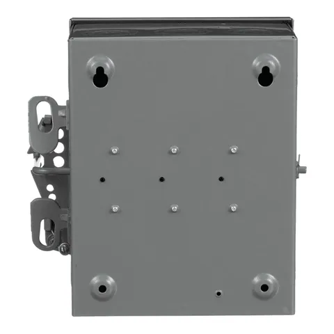 Schneider Electric 92351 Safety switch, double throw, non fusible, 30A, 240V, 3 pole, NEMA 1, fuse class T4 — General Accessories