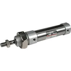 SMC C85Y25-80 C(D)85, ISO 6432 Standard Cylinder, Double Acting, Single Rod, C85Y25-80 — Pneumatic & Hydraulic Cylinders