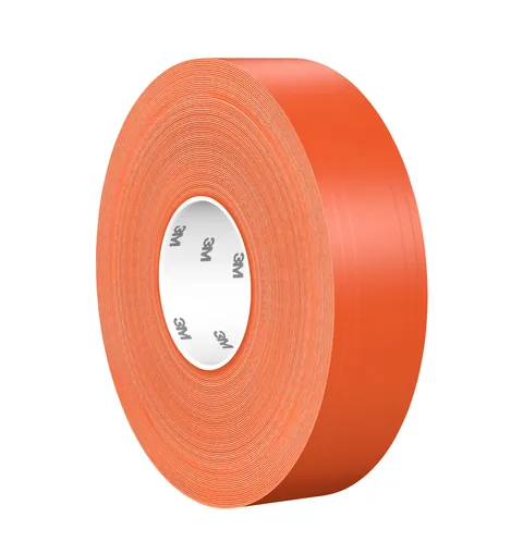 3M 7100260621 Durable Floor Marking Tape 971, Orange, 2 in x 36 yd, 17 mil, 6 Rolls/Case, Individually Wrapped Conveniently Packaged — General Accessories