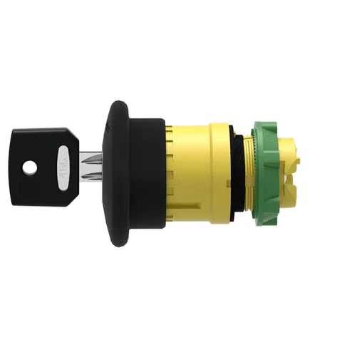 Schneider Electric ZB5AS12 Non-Illuminated Push Button, Harmony XB5, Black 40mm Mushroom Shape — Control & HMI
