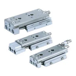 SMC MXQ25-100Z MXQ, Precision Slide Table (Recirculating Bearings) - Height Interchangeable with Legacy MXQ, MXQ25-100Z — Módulos lineales y actuadores