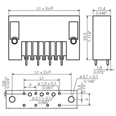 Weidmuller 1930760000 SV 7.62HP/07/180F 3.5SN BK BX — Allgemeines Zubehör