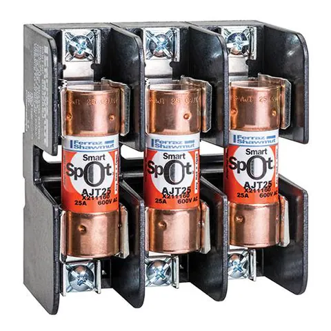 Mersen AJT3N Fuse 600VAC 3A Time-Delay Class J AJT Series — Akcesoria ogólne
