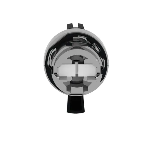 Schneider Electric ZB4BJ3 Head for selector switch, Harmony XB4, metal, black, 22mm, long handle, 3 positions, stay put — Switches & Modular Apparatus