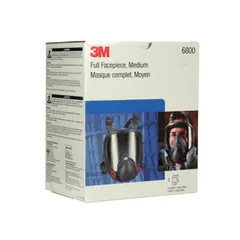 3M 6800 3M™ Full Facepiece Reusable Respirator 6800 Medium 4 EA/Case — General Accessories