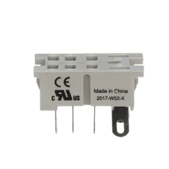 Schneider Electric 70-401-1 Socket, SE Relays general purpose relay accessory, DPDT, 10A, 300 V, 8 pins, solder terminal, 782 series — Akcesoria ogólne