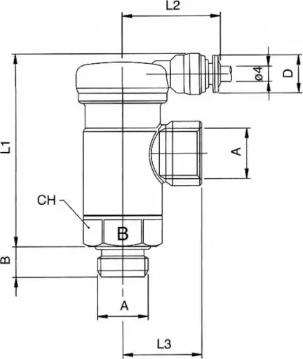 PNEUMAT SYSTEM G1/8Z-G1/8W 8890 1/8 Two-way Controlled Pneumatic Shut-off Valve G 1/8 GZ - G 1/8 GW — Valvole di processo e controllo portata