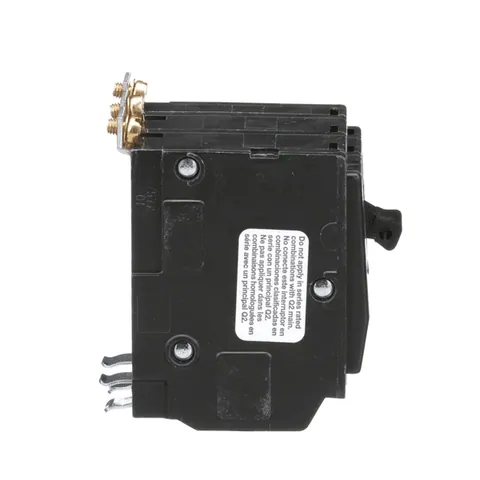 Schneider Electric QOB360 Mini Thermal Magnetic Circuit Breaker, 60A, 120/240VAC, 10kA, Bolt-on Mount — General Accessories