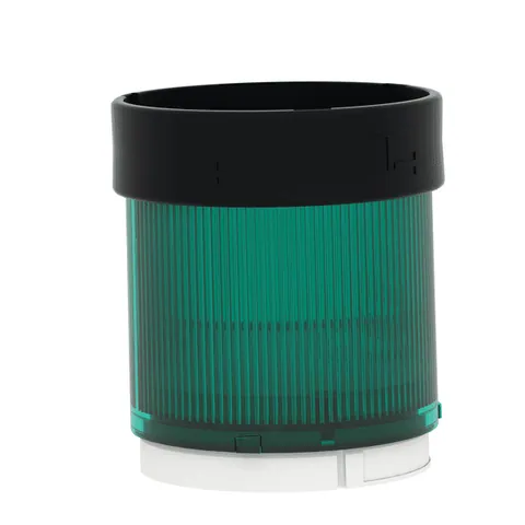 Schneider Electric XVBC33 Indicating Bank, 70mm, illuminated lens unit, green, steady light, 10 W, 250 VAC/DC — Controllo e HMI