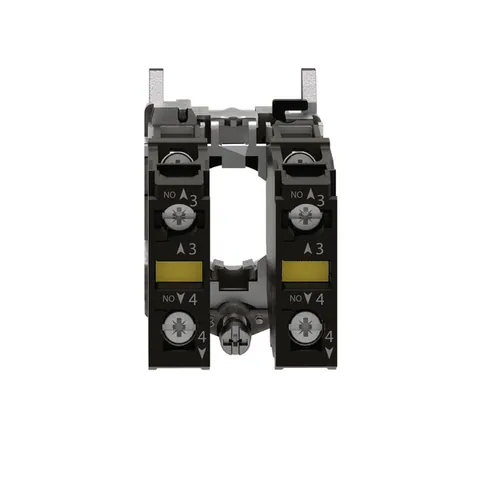 Schneider Electric ZD4PA203 Contact block with body fixing collar for 4 direction joystick controller, Harmony XB4 — Accesorios generales