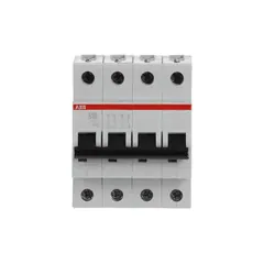 ABB S204-D40 S204-D40 Miniature Circuit Breaker - 4P - D - 40 A — Power Supply
