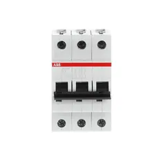 ABB 2CDS273001R0011 S203M-D1 Miniature Circuit Breaker - 3 Poles - D - 1 A — Control e HMI
