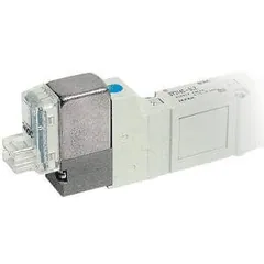 SMC SY5120-5LZ-01 SY5000, 5 Port Solenoid Valve, All Types, SY5120-5LZ-01 — Servomotors & Servo Drives