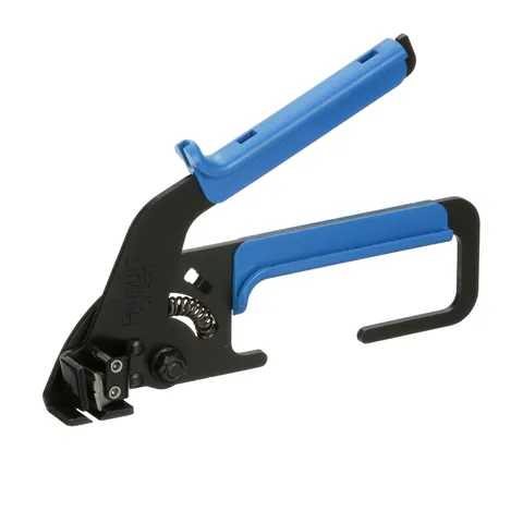 Panduit ST3EH ST3EH Cable Tie Hand Tool, Blue/Black, Steel, 7.5x0.87", PK1 — Hand & Power Tools