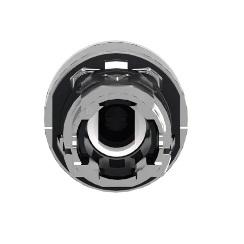Schneider Electric ZB4BW34 Head for illuminated push button, Harmony XB4, metal, flush, red, 22mm, spring return, plain lens for BA9s bulb — Switches & Modular Apparatus