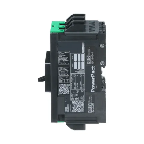Schneider Electric BDL36090 Circuit breaker, PowerPacT B, 90A, 3 pole, 600Y/347VAC, 14kA, lugs, thermal magnetic, 80% — Accessori generali