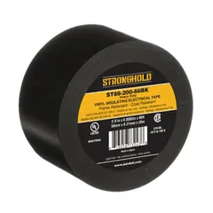 Panduit ST88-200-66BK Electrical Tape, PVC, Heavy Duty, 2" x 66', 0.0085" — Hand & Power Tools