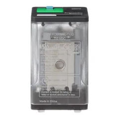 Schneider Electric 788XCXRM4L-110D General purpose relay, SE Relays, 788R, 3PDT, 10A, 110 VDC, Quick terminal, clear cover with LED, lock push button — Akcesoria ogólne