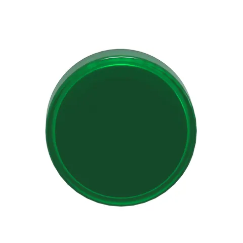 Schneider Electric ZB4BV033 Head for pilot light, Harmony XB4, metal, green, 22mm, universal LED, plain lens — Switches & Modular Apparatus