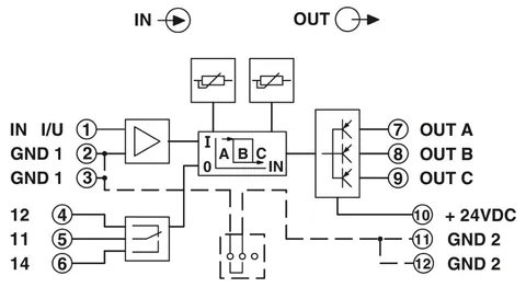 Phoenix Contact 2766465 MCR-SWS-U - Limit value switch