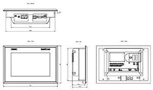 Siemens 6AV2144-8JC20-0AA0 HMI TP900 Comfort INOX PCT 9" — HMIs & Industrial PCs
