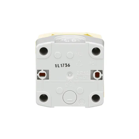 Schneider Electric XALK178H7 Harmony, yellow control station, red mushroom head push button, 40 mm turn to release, 1 NC — Allgemeines Zubehör