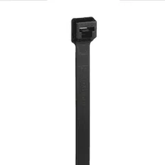 Panduit PLT5H-C0 Pan-Ty® PLT5H-C0 Cable Tie, Black, UV PA6.6, 17.7"L, 175lb, PK100 — Conectores y enchufes