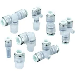 SMC KPH08-01 KP, Clean One-touch Fitting for Blowing Systems, KPH08-01 — Couplings & Fittings