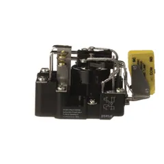 Schneider Electric 199ABMX-7 Power relay, SE Relays, DPDT, 40A, 12 VAC, magnetic blowout, auxiliary switch, open type — Accessori generali