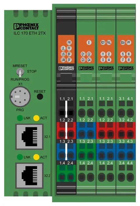 Phoenix Contact 2916532 ILC 170 ETH 2TX - Controller